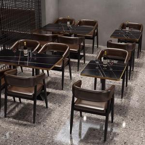 Ensemble table et chaises de <span class=keywords><strong>bar</strong></span> personnalisé, <span class=keywords><strong>bar</strong></span> musical, café, mobilier moderne simple, mobilier commercial de luxe léger - Product Image 4