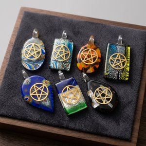 Engraved glass pendants Classic <b>wood</b> jewelry Agate stone pendants engraved charms Wooden fashion pendants Sale Classic - Product Image 2