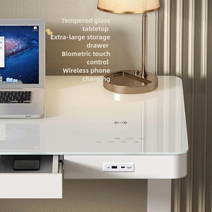 <span class=keywords><strong>Mesa</strong></span> elevadora eléctrica de madera maciza Escritorio de oficina de vidrio <span class=keywords><strong>templado</strong></span> Escritorio inteligente Escritorio de <span class=keywords><strong>estudio</strong></span> - Product Image 3