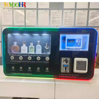 Distributeur automatique intelligent de parfums en échantillon, machine de vente de parfums à pulvérisation automatique, petite machine de vente de parfums à service libre pour l'international