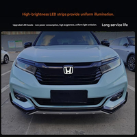 Pour Honda, Ventes Flash : Éclairage LED de logo 4D pour voiture, Effet dynamique d'eau, Lumières de logo avant et arrière