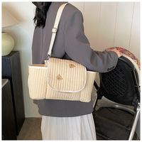 Sac de rangement extérieur pour maman en tissu Oxford 600D à motifs mignons, sac à langer multifonction pour poussette