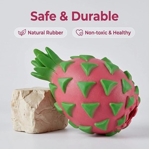 Juguetes Masticables para Perros con Diseño Personalizado, Indestructibles, con Forma de Piña, de Goma Natural Resistente para Perros Mordedores Agresivos - Product Image 4