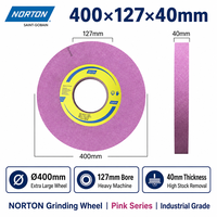 Disque abrasif en céramique vitrifiée Norton Surface Grinding Wheel 38A pour affûtage d'outils et d'acier trempé