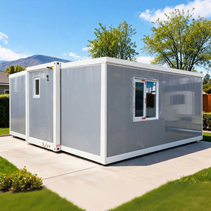 Top 4 des usines leaders : Maison conteneur préfabriquée extensible galvanisée, résistante au vent de 150 km/h, 20, 30, 40 pieds, 1, 2, 3, 4 chambres - Product Image 1