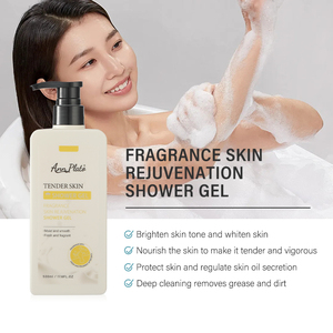 Gel Doccia Naturale a Base di Erbe 500ML con Niacinamide, Sbiancante e Idratante, Ringiovanimento della Pelle, Vendita all'Ingrosso - Product Image 3