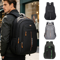 Sac à dos pour ordinateur portable 15,6 pouces, imperméable, durable, en tissu Oxford, sac à dos portable pour étudiants, sac à dos pour hommes, sac à dos pour ordinateur portable pour voyages d'affaires