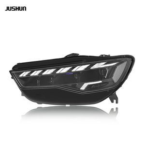 Jushun Audi ชุดประกอบไฟหน้า LED C7PA A6เลนส์เลเซอร์อัพเกรดสไตล์ Horch 2016-2018 - Product Image 4