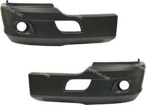 Cubierta <span class=keywords><strong>de</strong></span> Parachoques Delantero BS-KW-204-1, Plástico PP, Compatible con Kenworth T680 2017- con Orificio para Faros Antiniebla - Product Image 3