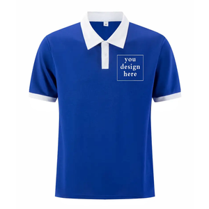 Nouveau design, chemises de golf respirantes et solides pour hommes, en coton, vente chaude, élégantes, service OEM, haute qualité pour le port quotidien - Product Image 3