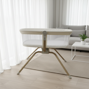 <span class=keywords><strong>Culla</strong></span> Portatile Pieghevole per Neonati, Lettino Compatto con Funzione Dondolo per Uso Alberghiero, Facile da Trasformare in <span class=keywords><strong>Culla</strong></span> Oscillante - Product Image 1