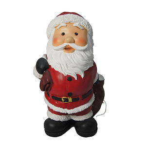 Grande figurine classique du <span class=keywords><strong>Père</strong></span> Noël en résine |   Décoration <span class=keywords><strong>de</strong></span> Noël peinte à la main <span class=keywords><strong>de</strong></span> 40 cm, marque KW, Fujian Chine, pour la décoration intérieure - Product Image 2