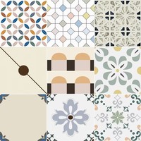 Carreau d'art en céramique Offre Spéciale de l'usine bestsale avec haute qualité 300*300 carrelage de sol intérieur cuisine anti-dérapant fleur carrelage de sol