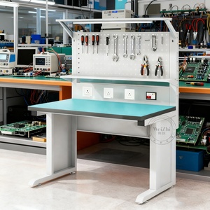 Mesa de Trabajo Industrial de Metal Weizhi, Banco de Trabajo ESD, Mesa de Reparación de Teléfonos Móviles Electrónicos, Bancos de Estación de Trabajo - Product Image 2