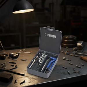 Kit de Reparación de Roscas Fervi Unf F-Coil, Juego de 10 Piezas para Fijación de Metal y Plástico - Product Image 3