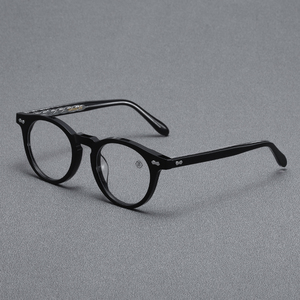 Round Full Rim <b>Eyeglasses</b> Tortoise Shell Pattern Anti-Uv Unisex Adults Vision Correction <b>Frames</b> - Product Image 6