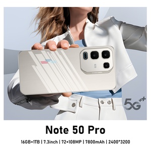 热销 Note 50 Pro 5G 智能手机 LED 显示屏 50MP AI 摄像头功能手机 Android 低价格版 - Product Image 4