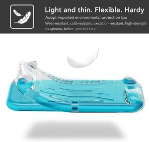 Para Nintendo <span class=keywords><strong>Switch</strong></span> Lite <span class=keywords><strong>funda</strong></span>, diseño personalizado suave Crystal Clear TPU <span class=keywords><strong>funda</strong></span> protectora para Nintendo <span class=keywords><strong>Switch</strong></span> Fundas - Product Image 2