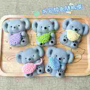 ของเล่นบีบโคอาล่าน่ารัก TPR สควิชชี่ ของเล่นบีบคลายเครียดเนื้อนุ่มพิเศษ ของเล่นบีบพลาสติก สไตล์ยอดฮิตในอินเทอร์เน็ต - Product Image 2