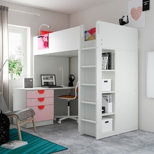Conjunto de Mesa y Silla para Niños, Cama Infantil, Muebles de Dormitorio Infantil, Sofá, Muebles de Madera para Dormitorio Matrimonial King Size - Product Image 4