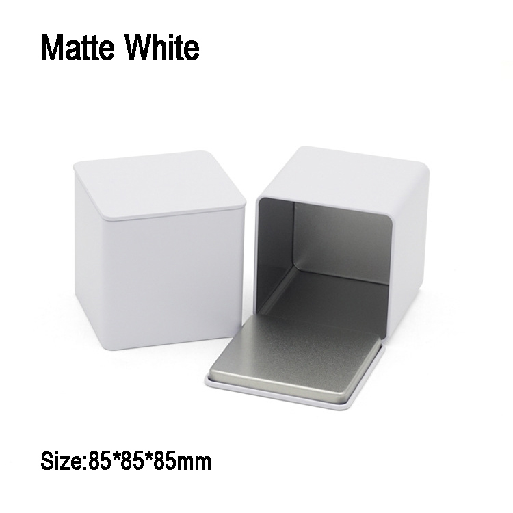 8 สีขาวด้าน L85*W85*H85 มม.