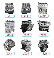 Ensemble de moteur diesel utilisé 4.2L TD42 TD42T TD42TI pour Nissan Patrol 1997- Truck