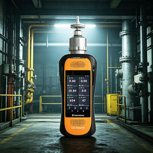 Detector de Gas Portátil Inteligente para H2, <span class=keywords><strong>He</strong></span>, Ar, en Espacios Confinados, con Sistema Operativo Android, Pantalla IPS de 4 Pulgadas, WiFi, 4G, GPS, Monitor Multigas - Product Image 4