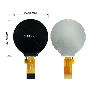 1.28 inch 240xrgbx240 Vòng TFT <span class=keywords><strong>LCD</strong></span> hiển thị <span class=keywords><strong>Module</strong></span> gc9a01 điều khiển IC đầy đủ màu sắc vòng tròn Màn hình Bảng điều chỉnh - Product Image 3
