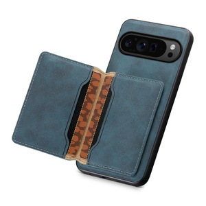 Funda Magnética con Carga Inalámbrica para Teléfono, de Cuero PU, con 3 Ranuras para Tarjetas, Soporte y Cubierta Protectora para Google Pixel <span class=keywords><strong>9</strong></span> 8 7 6 Series <span class=keywords><strong>Pro</strong></span> - Product Image 5