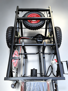 Tricycle motorisé à essence à 3 roues, robuste, à carrosserie ouverte, capacité de charge élevée 400 kg+, 5 vitesses, 151-200 cm³, 70 km/h, poids 140 kg - Product Image 5