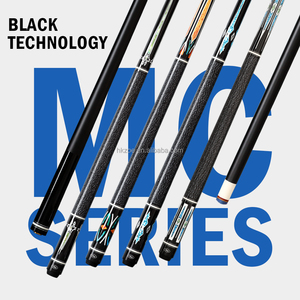 MC Series Carbon Fiber <b>Pool</b> <b>Cue</b> – 58" Billiard <b>Cue</b> Sticks Professional Low Deflection <b>Pool</b> Sticks with Uni-loc Pin Joint 12.5mm - Product Image 1