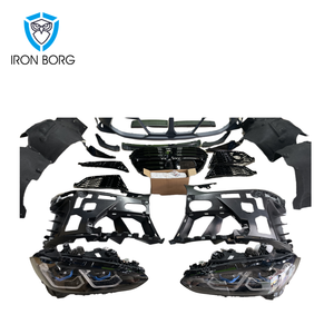 Per <span class=keywords><strong>BMW</strong></span> <span class=keywords><strong>serie</strong></span> 3 F30 berlina <span class=keywords><strong>4</strong></span> <span class=keywords><strong>serie</strong></span> <span class=keywords><strong>F32</strong></span> F33 F36 aggiornamento coupé convertito in nuovo <span class=keywords><strong>BMW</strong></span> M3 G80 M4 G82 Kit carrozzeria fari paraurti - Product Image 4