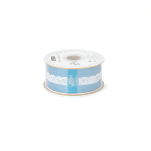 Strisce di pizzo Ilan 2,0 cm x 32 m bianche per artigianato e cucito - Product Image 1