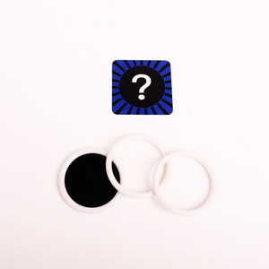 อุปกรณ์มายากลสัตว์ประหลาดกินเหรียญ ขนาด 16x11 ซม. พร้อมวงแหวนคู่ ของเล่นแปลกใหม่สำหรับมายากลระยะใกล้ - Product Image 5