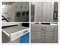 Durable Modern Hospital Slide Storage Cabinet with Drawer System and Microscope Slide Rack for Medical Filing Solutions