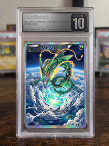 Tarjeta de Certificación del Salón de la Fama de PY, Juego de Mesa de Colección para Niños, Caja Sorpresa Limitada, Tarjeta de Rayquaza de Pokémon, Pikachu - Product Image 2