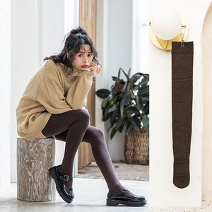 Mùa Thu Mùa Đông Cộng Với Kích Thước Của Phụ Nữ Nhiệt Lưu Trữ Đùi Vớ Vừa Dày Lông Cừu Lót Phong Cách Giản Dị Silicone Duy Nhất Mô Hình Rắn - Product Image 1