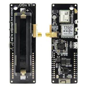 وحدة لاسلكية, وحدة TTGO T-Beam V1.1 ESP32 ليلي ، BT ، لورا ، واي فاي ، GPS ، CH9102F NEO 6M ، جديدة أصلية 433/868/915/923Mhz