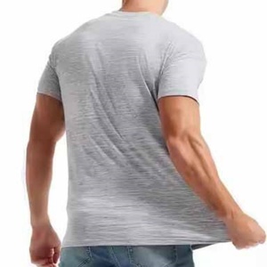 New Design Outdoor Sports Bodybuilding Quick Dry Gym Custom Fabric Moisture Wicking <b>Men's</b> <b>T</b>-<b>shirt</b> - Product Image 4