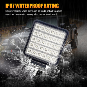 Impermeable IP67 <span class=keywords><strong>LED</strong></span> Car Work Lights 5 pulgadas 9-36V Super Bright Driving Running Light Truck <span class=keywords><strong>Headlight</strong></span>