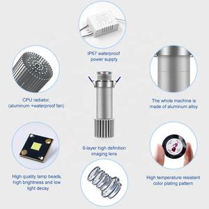 Açık su geçirmez lazer ışığı asansör led lens reklam logosu lamba gobo projektör - Product Image 5