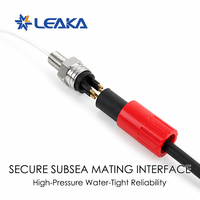 Connecteurs sous-marins compatibles SubConn, paire de connecteurs micro MCIL5F+MCBH5M mâle-femelle, plaqués or, en acier inoxydable, pour la mer profonde