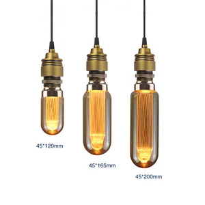 2000K 2.5W AC85-265V T14 T45 Rn Filament Amber Glas Led Vintage Lamp