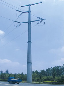 Torre a tubo reticolare in acciaio zincato a caldo 10kV-500kV per trasmissione e distribuzione di elettricità - Product Image 4