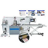 Machine de découpe et de refendage rotative pour étiquettes 120 m/min pour l'industrie de l'impression d'étiquettes, d'autocollants et de films d'emballage avec système de contrôle PLC