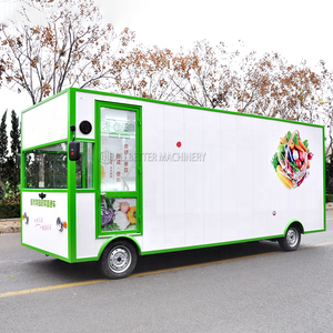 Cuisine extérieure, véhicule rétro, caravane électrique, chariot de nourriture mobile, chariot à hot-dogs, camion à glaces, caravane de restauration rapide - Product Image 4