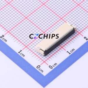 FPC-0.5HF-30PWBH20 FFC/FPC Connector SMD,P=0.5mm Connector Flip Cover Type Double Side Contact / Top Bottom Contact 30P 0.5mm - Product Image 2