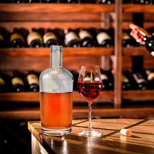 Botella de Vidrio Vacía de 700ml/750ml para Vino, Licor, <span class=keywords><strong>Brandy</strong></span>, Ginebra, Ron, Tequila, Vodka y Otras Bebidas Espirituosas - Product Image 5