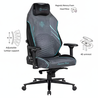 Fauteuil de Gaming Ergonomique Multifonctionnel en Tissu Haut de Gamme pour Ordinateur et Maison avec Coussin à Mémoire de Forme Magnétique – Vente en Gros Usine