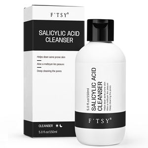 Limpiador de ácido salicílico Facial <span class=keywords><strong>Natural</strong></span> antialérgico superventas, limpieza Facial <span class=keywords><strong>para</strong></span> eliminar manchas, lavado Facial ODM/OEM - Product Image 3